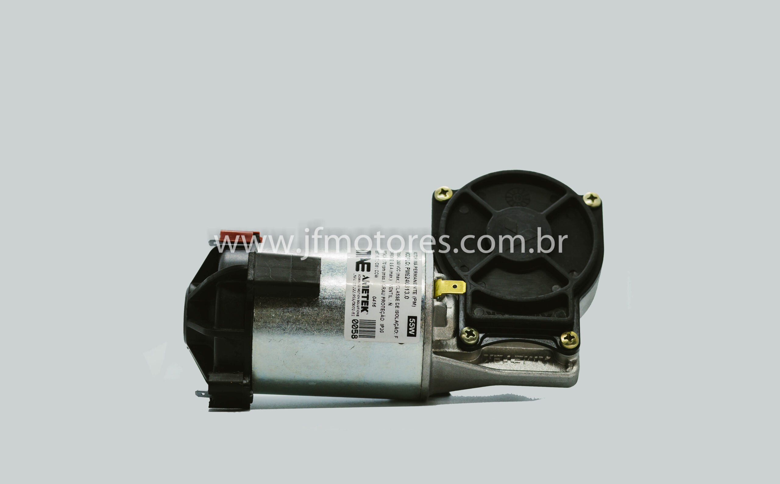 Motor Ametek PM6240313 em 220V