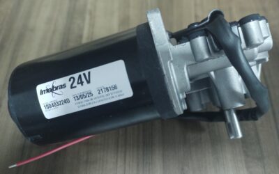 MOTOREDUTOR IMOBRAS 24VCC EIXO CHAVETA -COD:100403224