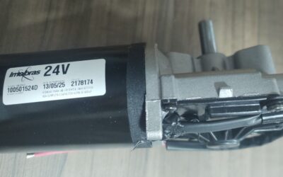 MOTOREDUTOR IMOBRAS 24VCC EIXO LISO – COD : 100501524