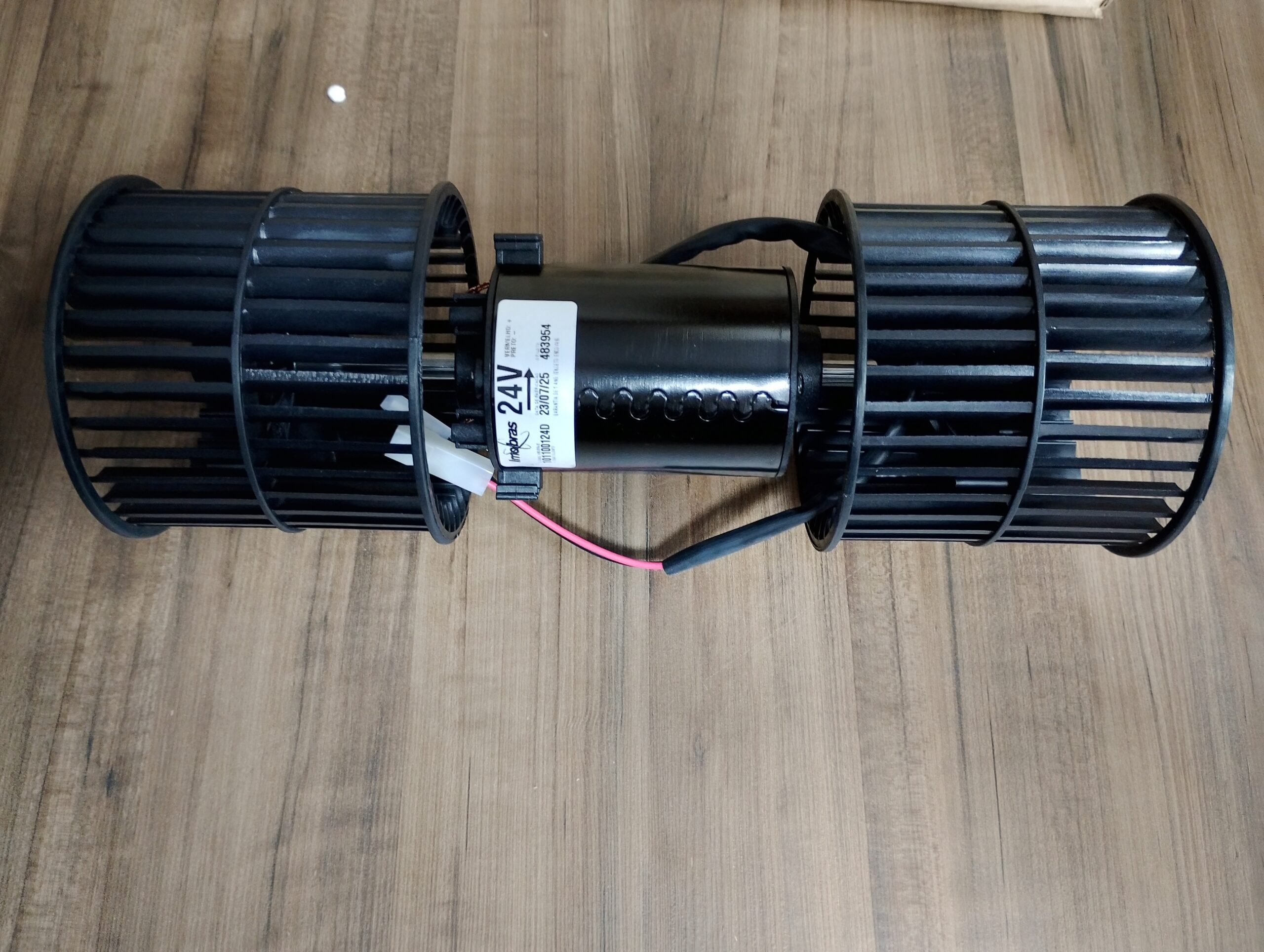 ELETROVENTILADOR IMOBRAS RD 24VCC S/CARCAÇA- COD:101100124