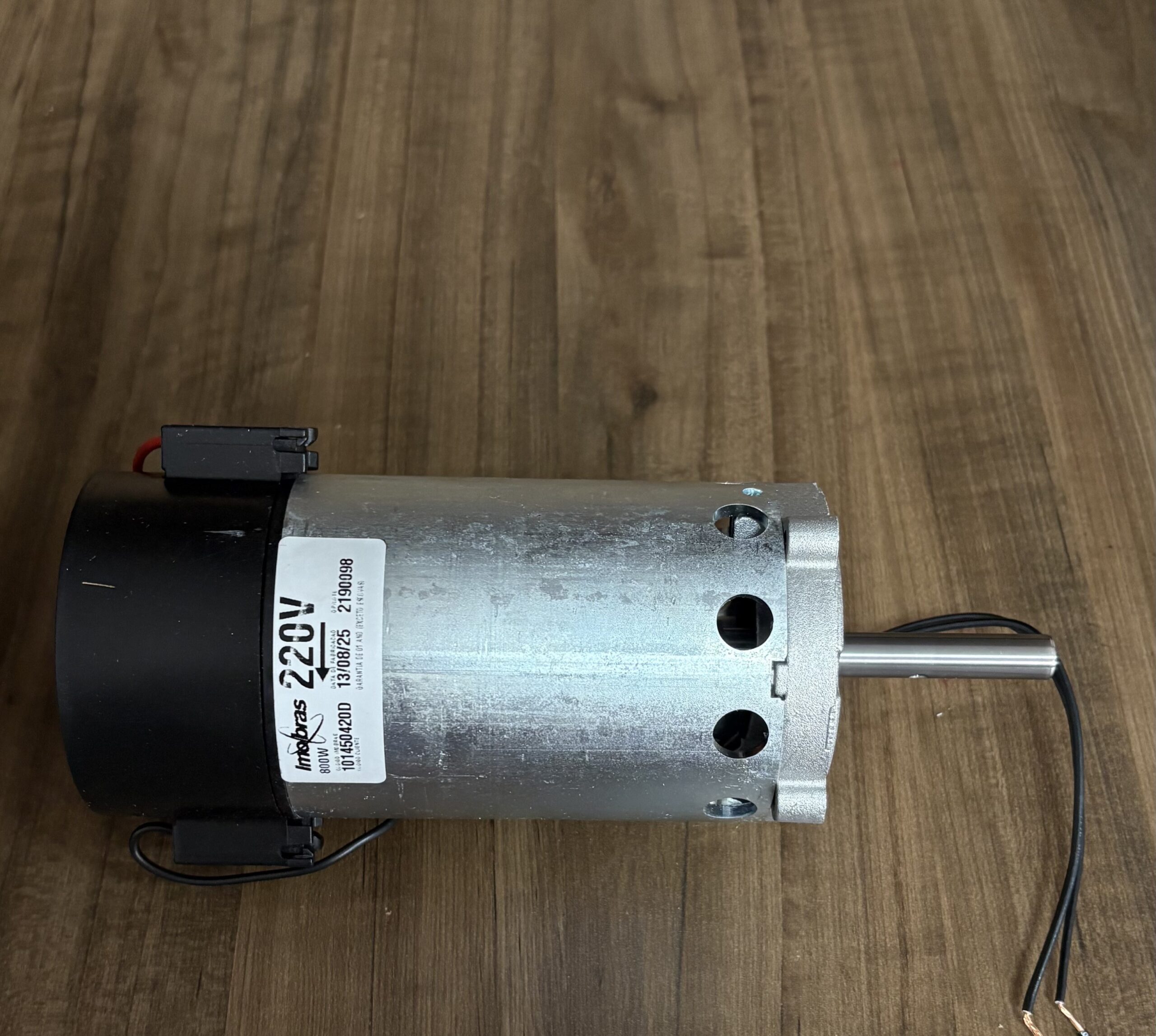 MOTOR IMOBRAS CC EM 220VCA 800W C/FLANGE EIXO LONGO – COD: 101450420